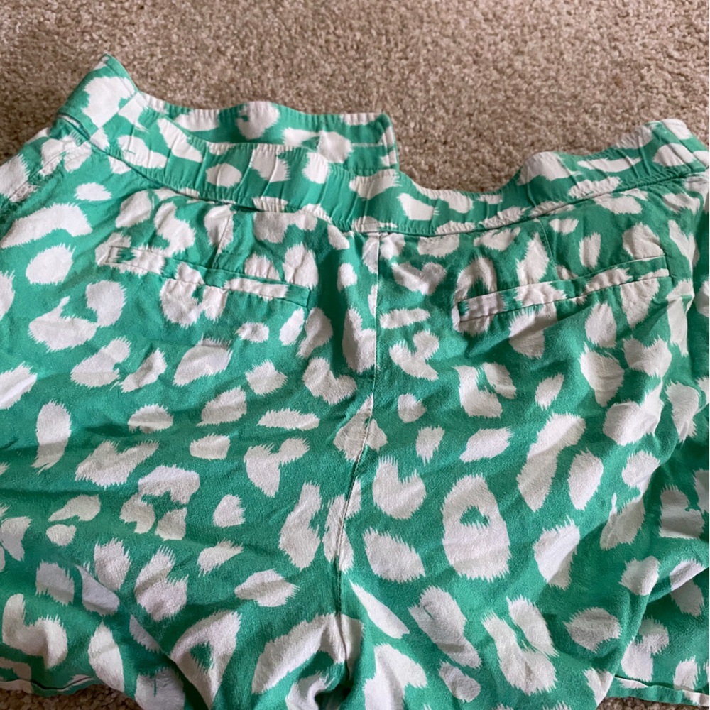 Milly green print shorts - Picture 6 of 7